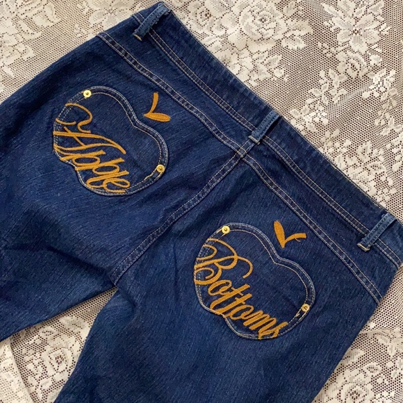 Apple Bottom Jeans Blue Denim Apple 